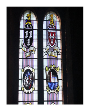 Stained glass windows